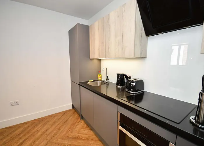 Sleek 2Bed Flat In Central Manchester W Security